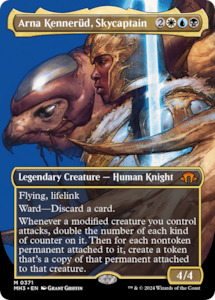 Modern Horizons 3: Arna Kennerud, Skycaptain (Borderless) [Modern Horizons 3]