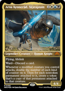 Arna Kennerud, Skycaptain (Foil Etched) [Modern Horizons 3]