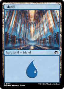 Modern Horizons 3: Island (0499) (Ripple Foil) [Modern Horizons 3]