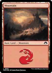 Modern Horizons 3: Mountain (0503) (Ripple Foil) [Modern Horizons 3]