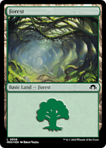 Forest (0506) (Ripple Foil) [Modern Horizons 3]
