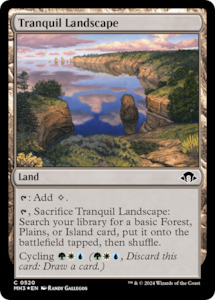 Tranquil Landscape (Ripple Foil) [Modern Horizons 3]