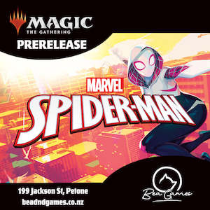 Magic The Gathering Spider-Man Prerelease Saturday 20th Sept 5.00pm Ticket