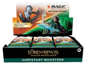 Magic The Gathering Sealed Product: Magic: The Gathering - The Lord of the Rings: Tales of Middle-earth - Jumpstart Booster Box