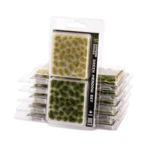 Miniatures Christmas Gifts: Gamers Grass - Green Meadow Tuft Set