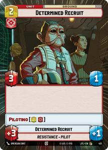 Determined Recruit (421) (Hyperspace) (421) [Jump to Lightspeed]