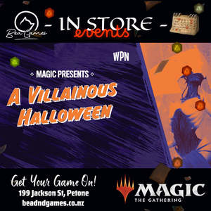 Magic Presents: A Villainous Halloween Commander Ticket