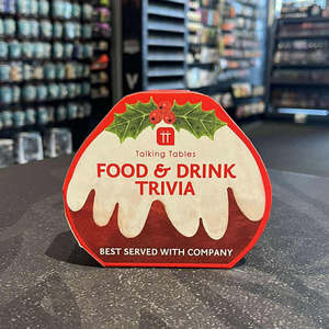 Board Games: Holly Food & Drink Trivia - Talking Tables