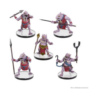 Miniatures: Kuo-Toa Warband - D&D Icons of the Realms Miniatures