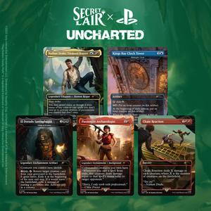 Magic The Gathering Sealed Product: Magic: The Gathering - Secret Lair x Uncharted (Non-Foil Edition)