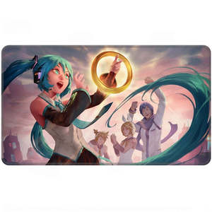 Tcg Accessories: Sol Ring (Hatsune Miku Secret Lair) - Magic: the Gathering Playmat by Ultra Pro