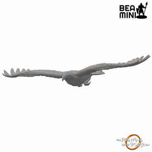 Beamini Rpg Miniatures: Flying Giant Eagle | BeaMini Unpainted RPG Miniatures