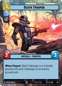 Star Wars Unlimited Singles: Death Trooper (786) (Hyperspace Foil) (786) [Secrets of Power]