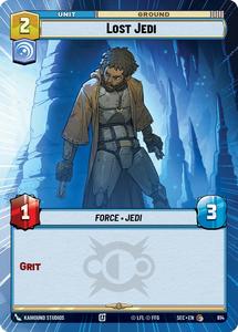 Lost Jedi (814) (Hyperspace Foil) (814) [Secrets of Power]