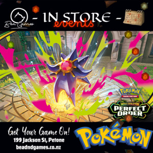 Pokemon Perfect Order Prerelease - Sunday 22nd March 2026 Ticket
