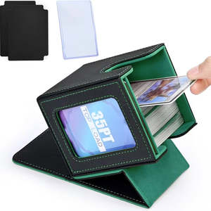 Tcg Accessories: Bea Box 100+ Commander Display Deck Box - Black/Teal