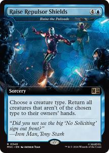 Raise Repulsor Shields - Raise the Palisade (Extended Art) [Marvel Super Heroes Commander]