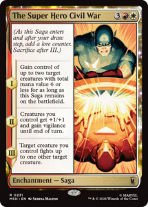 Magic The Gathering 1 Rares: The Super Hero Civil War [Marvel Super Heroes]