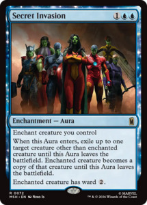 Magic The Gathering 1 Rares: Secret Invasion [Marvel Super Heroes]