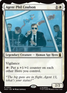 Magic The Gathering 1 Rares: Agent Phil Coulson [Marvel Super Heroes]