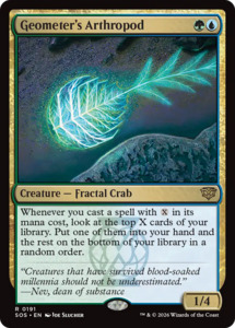 Geometer's Arthropod [Secrets of Strixhaven]