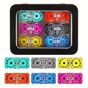 TCG Magnetic Tracker - Neon Pop (6 trackers)
