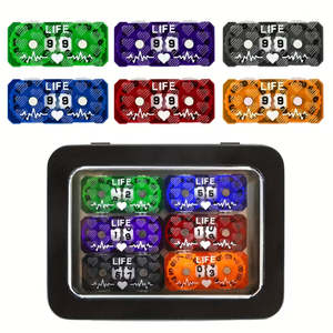 Tcg Accessories: TCG Magnetic Tracker - Lifeline (6 trackers)