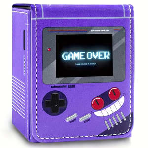 Tcg Accessories: Retro Gamer Deck Box - Purple