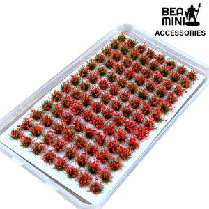 Miniatures: Bea Mini Basing Tufts - Red 104 Tuft Pack