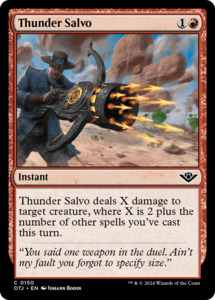 Outlaws Of Thunder Junction: Thunder Salvo [Outlaws of Thunder Junction]