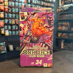 Other Tcgs: One Piece Card Game: Purple Charlotte Katakuri Starter Deck ST-34