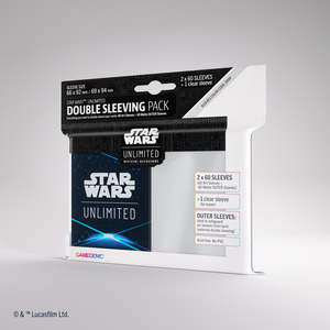 Card Accessories: Star Wars: Unlimited - Double Sleeving Pack (Card Back Blue)