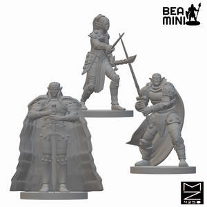Monsters: Githyanki | BeaMini Unpainted RPG Miniatures