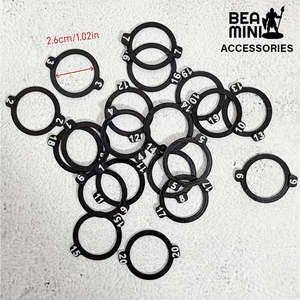 Bea Mini Numbered Miniature Tracking Rings
