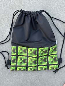 On Sale: Deluxe Swim Bag - Blockcraft (sideways design)