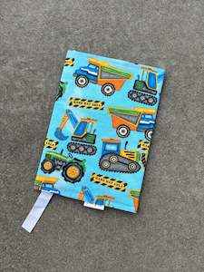 Plunket Book Covers: Plunket Book Covers - Construction Blue