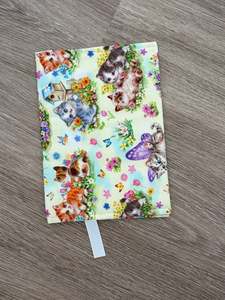 On Sale: Plunket Book Covers - Dreamy Kitten (Sideways Design)