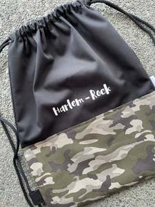 Deluxe Swim Bag - Khaki Camo