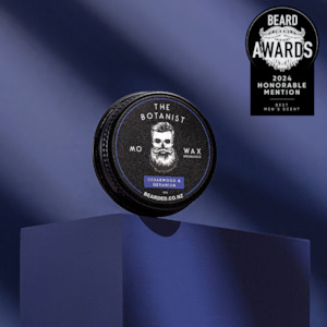 Products: The Botanist Moustache Wax (Strong-Hold)