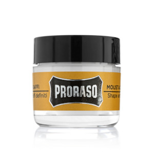 Beard Care: Proraso Moustache Wax Wood & Spice 15mL