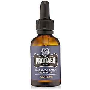 Beard Care: Proraso Beard Oil Azur Lime 30ml