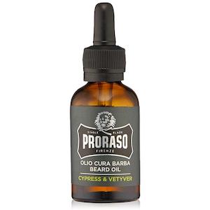Beard Care: Proraso Beard Oil Cypress & Vetyver 30ml