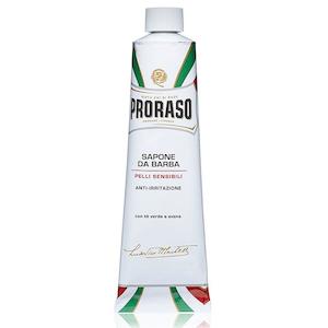 Shaving Market: Proraso Shaving Cream Tube Sensitive Green Tea & Oatmeal 150ml