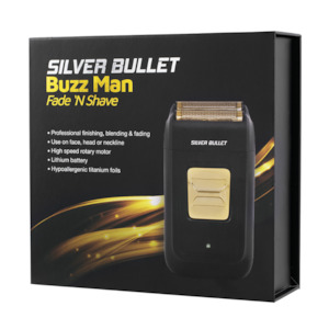 Shaving Market: Silver Bullet BuzzMan Fade ‘N Shave Gold Foil Shaver