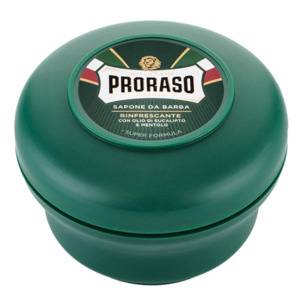 Shaving Soap: Proraso Eucalyptus & Menthol Refresh Shaving Soap 150ml
