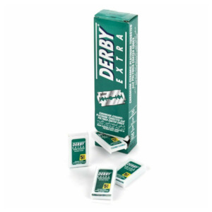 Razor Blades: Derby Extra Double Edge Razor Blades - 100 Blades