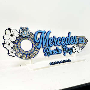 BC37 Tongan & hibiscus mixed