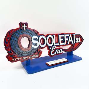 Samoan Keys: BC29- Samoan Sila with photo hole