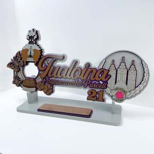 BC21- Temple medallion key