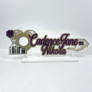 Religious Key: BC16- church key with heart